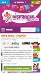 Mobile Screenshot of disfracestuyyo.com